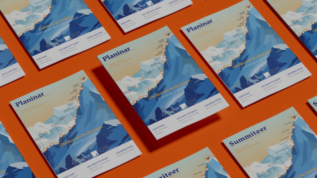 cetravac AG Gipfelstürmer, Summiteer, Planinar, englische, deutsche und kroatische Sonderausgabe Zagreb 2026